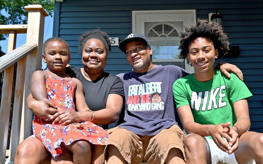 Helping create a home